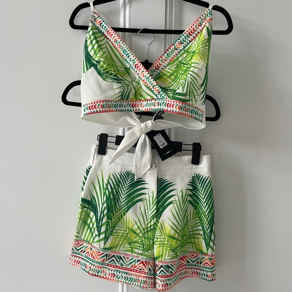 Palm Beach Short Set - Green/Combined - Picture 4 of 6